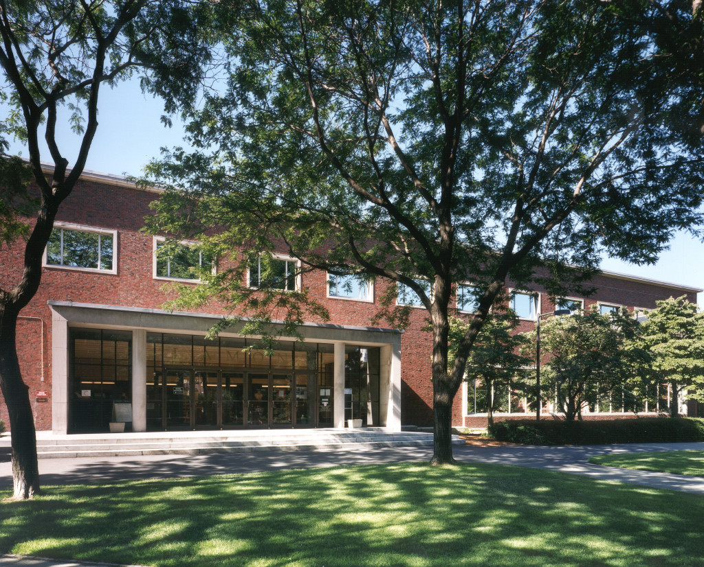 Lamont Library, Harvard. Photo courtesy of Harvard College Libraries